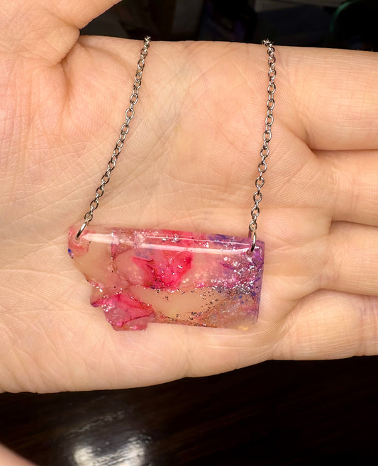 Pink & Translucent Necklace