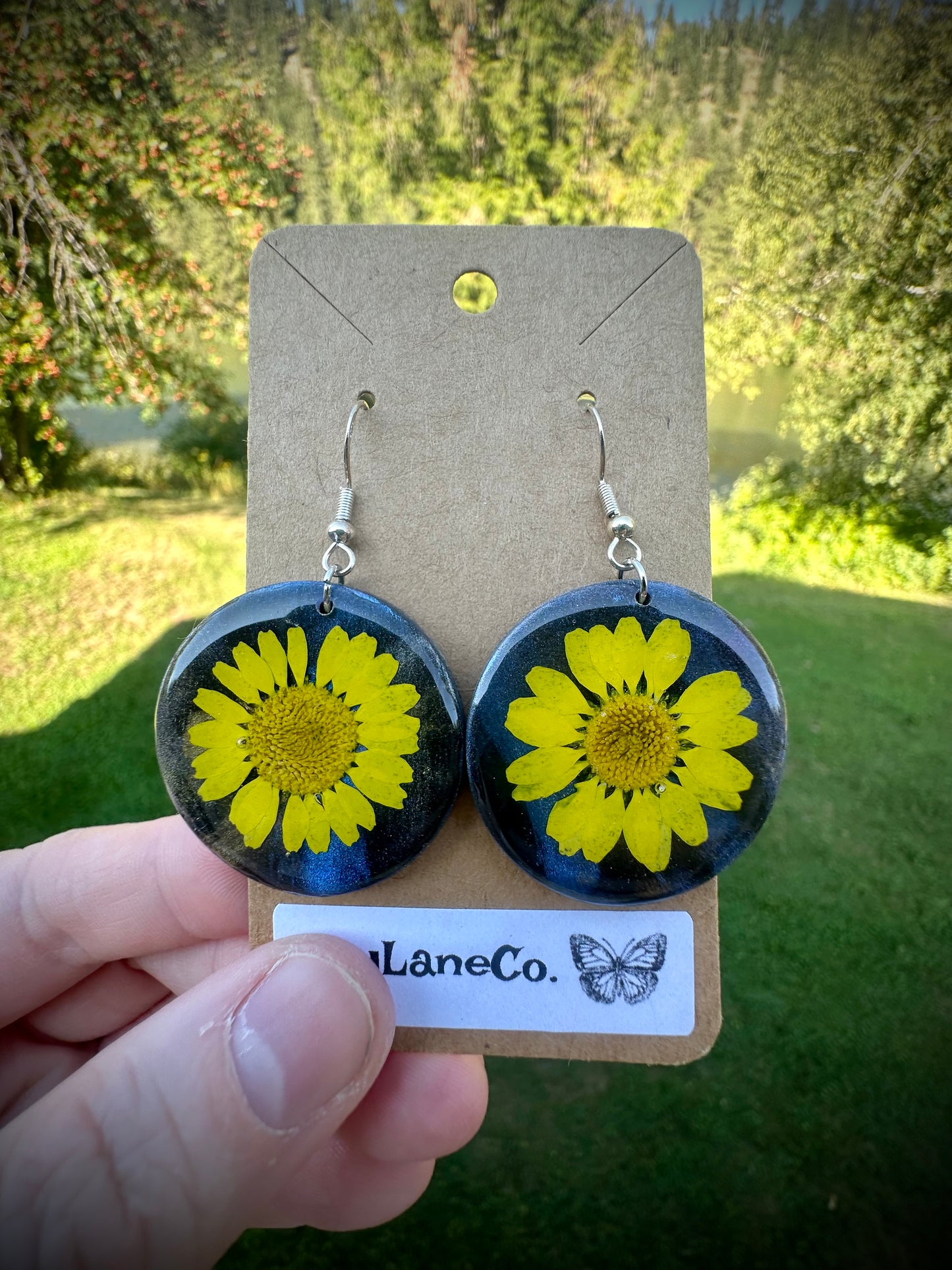 Yellow Daisy Earring