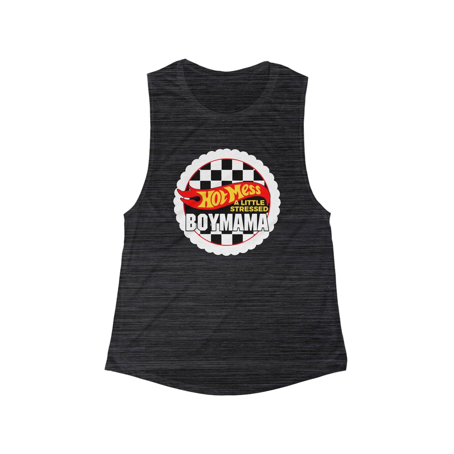 Hot Mess Scoop Muscle Tank