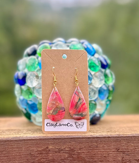 Rainbow Translucent Earrings