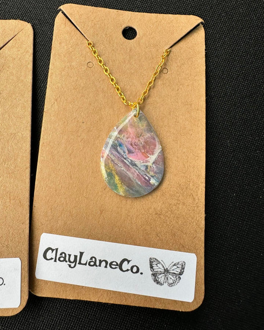 Opal Gold Necklace