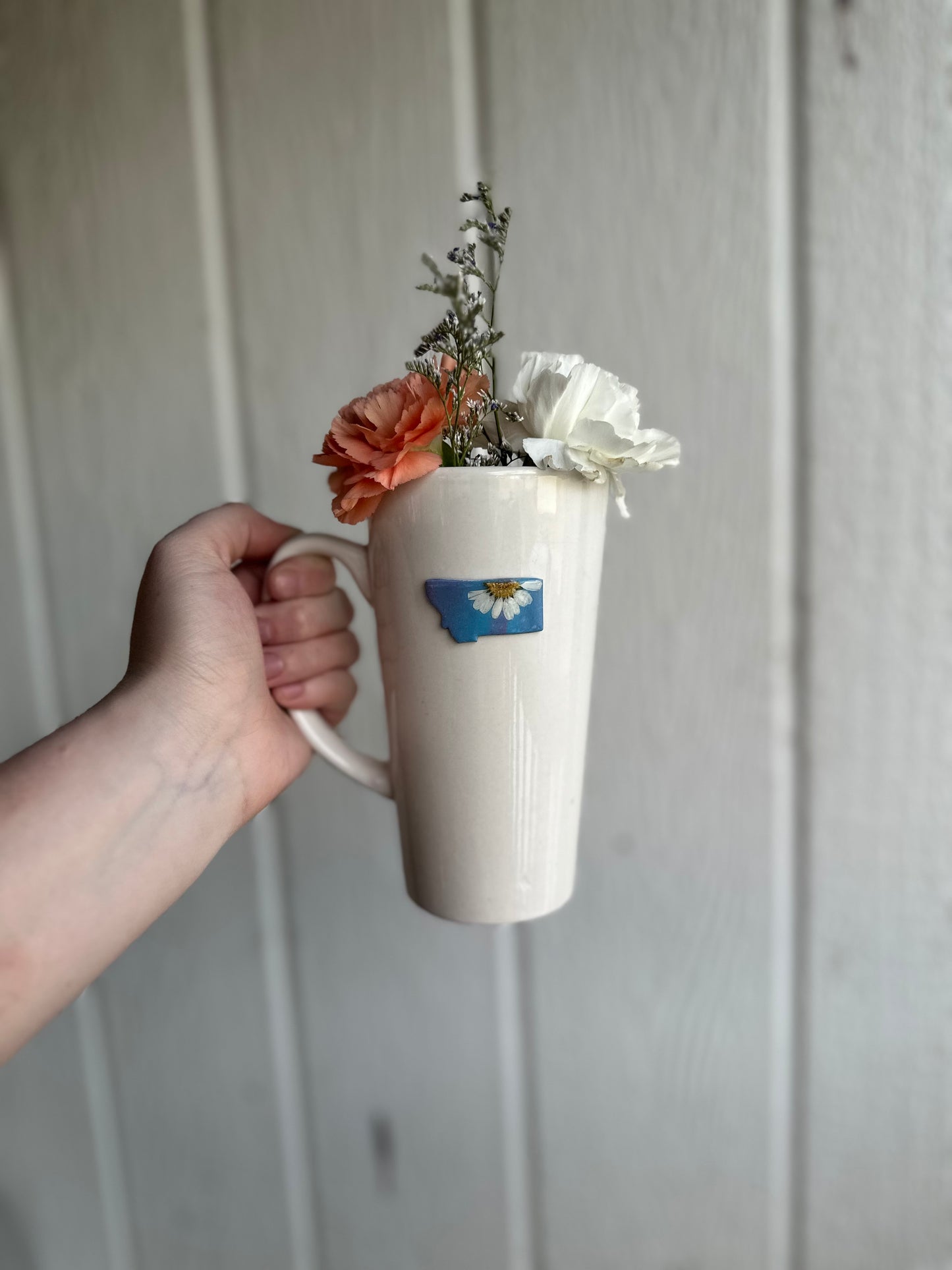 Large Daisy MT Mug