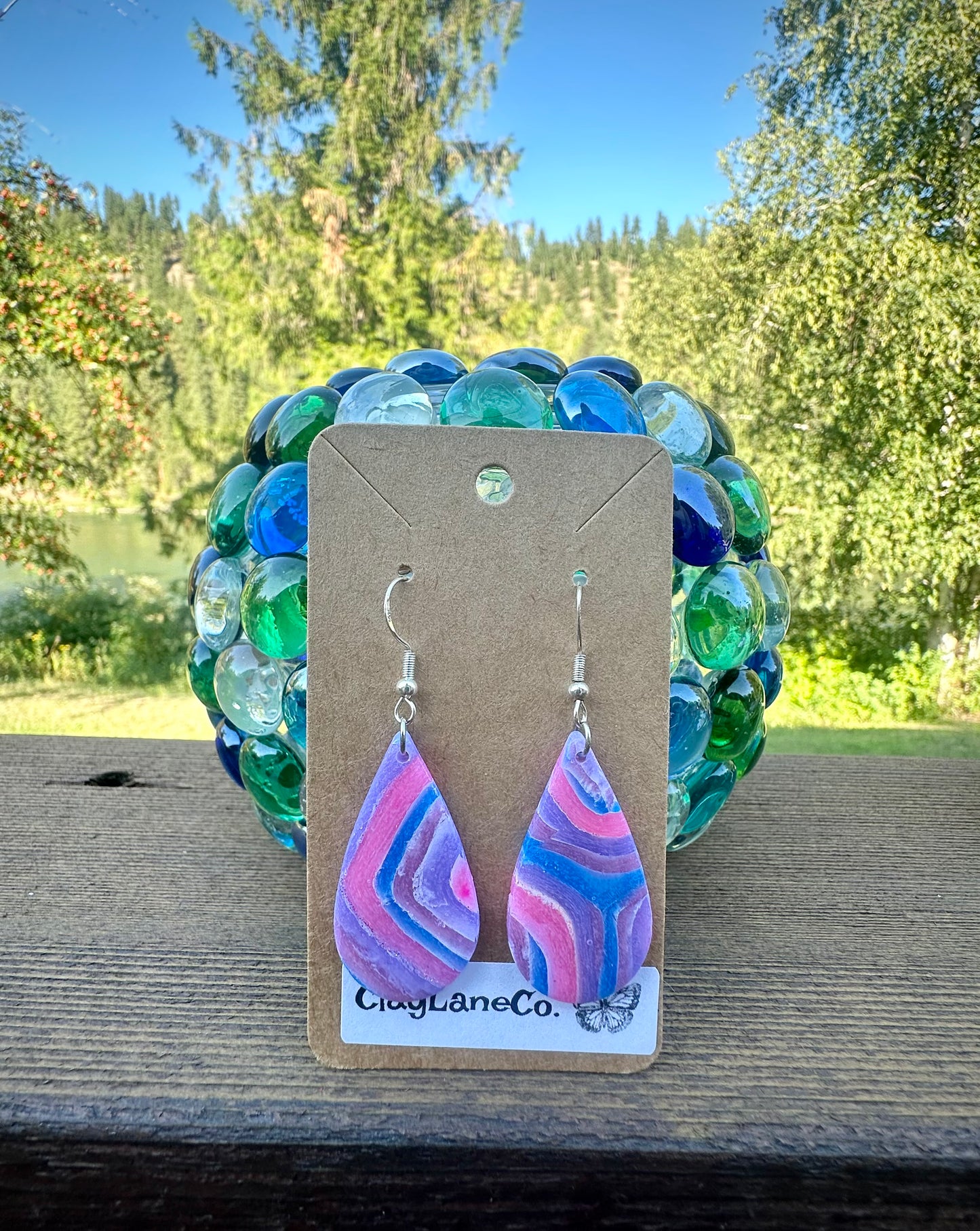 Pink Skies Earring